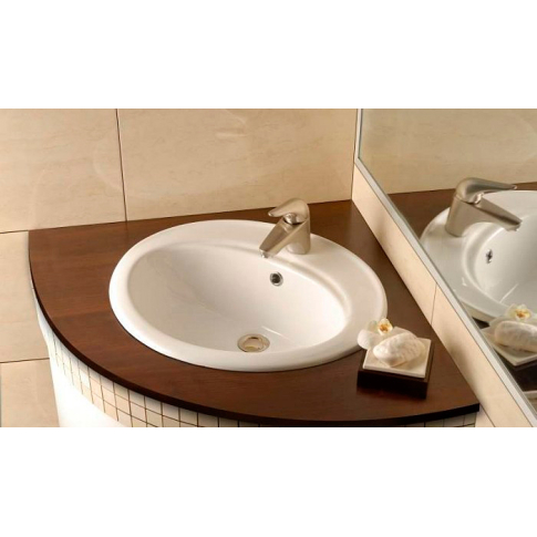 Умывальник врезной на столешницу Adora 52 - картинка 2