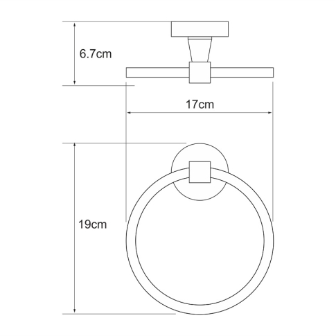 Isen K-4060 Держатель полотенец - картинка 4
