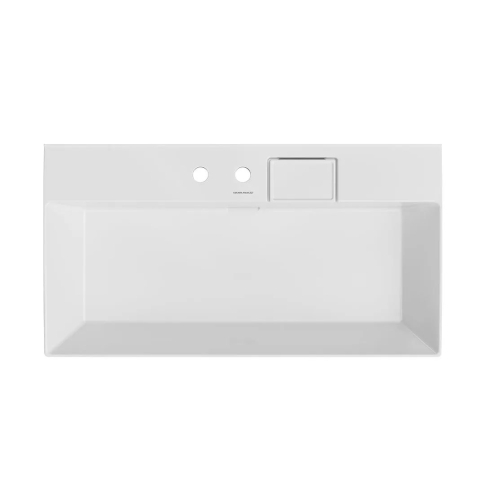 Умывальник Logica 90 см с двумя отверстиями - картинка 7