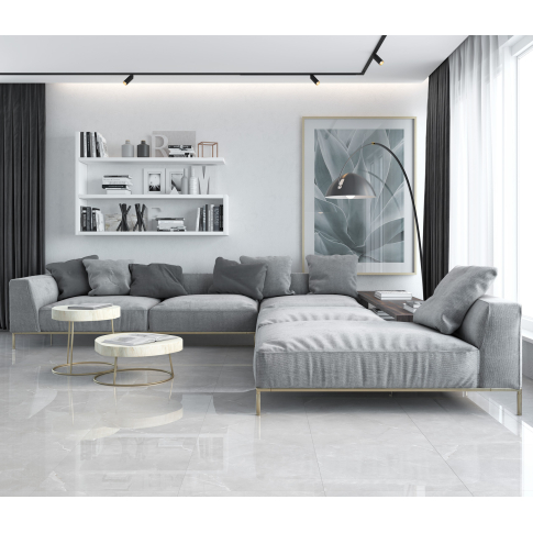 Vitrum Grigio 60х60 керамогранит полированный - картинка 2