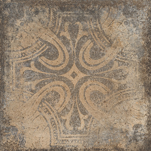 Vintage Rust Mix 19,6x19,6 керамический гранит матовый карвинг - картинка 1