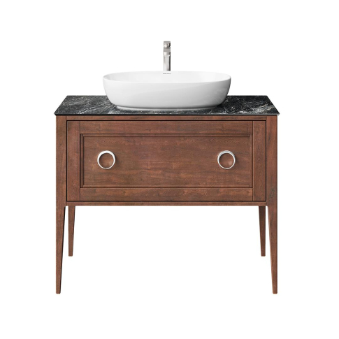 Тумба напольная Plaza Classic NEO 100 1+1 ящик, орех - картинка 5