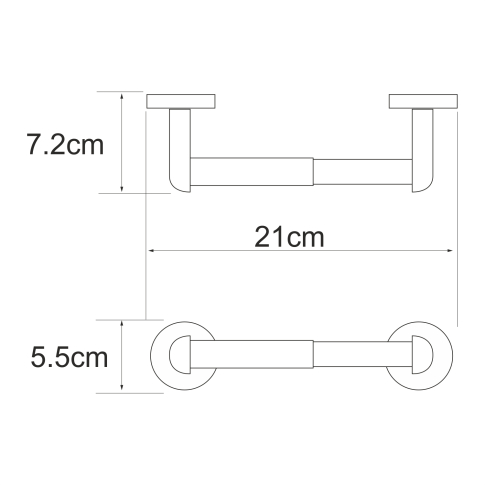 Rhein K-6222 Держатель туалетной бумаги - картинка 2