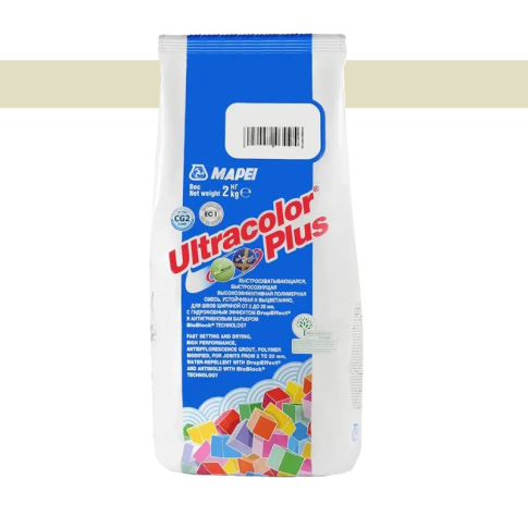 Фуга Mapei Ultracolor Plus 2 кг карибский песок 137 - картинка 1