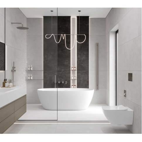 Festa Grigio серый 60x119,5 керамический гранит матовый глянцевые чернила LP6012G0611R - картинка 14