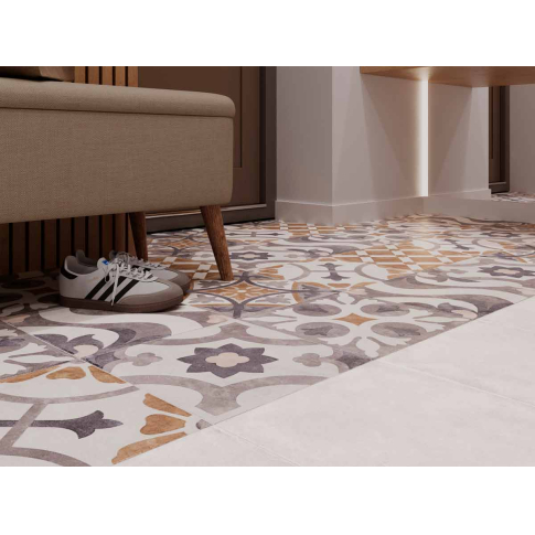 Carpet орнамент многоцветный 29,8x29,8 керамический гранит матовый структурный 17932 - картинка 8