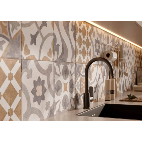 Carpet орнамент многоцветный 29,8x29,8 керамический гранит матовый структурный 17932 - картинка 11
