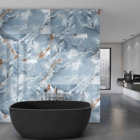 Dazzle Onyx Aqua 60х120 керамогранит полированный (HG) - картинка 2