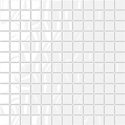 Темари белый 29,8x29,8 мозаика глянцевый 20003 - картинка 1