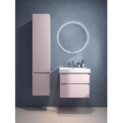 Тумба подвесная CUBO 60 см, цвет мальва матовый - картинка 4