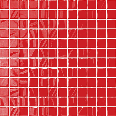 Темари красный 29,8x29,8 мозаика глянцевый 20005 - картинка 1