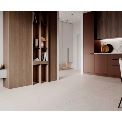 Ark Bianco 100x100 керамический гранит матовый - картинка 2