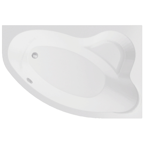 Rosa ванна акриловая правая 150х100 с ножками + Rosa экран для ванны 150 - картинка 1