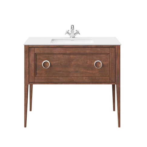 Тумба напольная Plaza Classic NEO 100, орех матовый - картинка 1