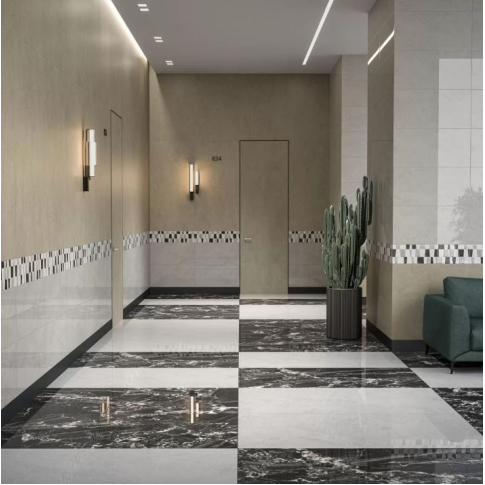 Риальто наборный 1 29,5x48 декор лаппатированный ID165 - картинка 4