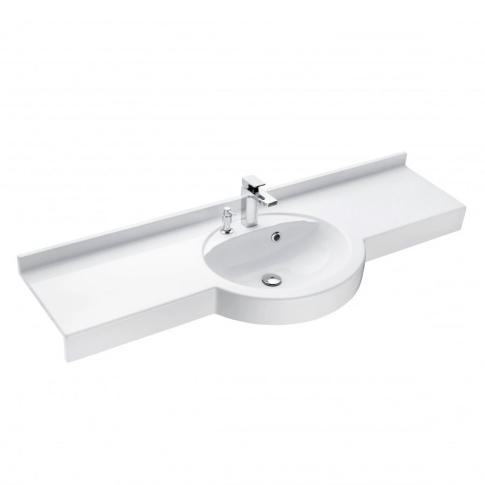 Умывальник Отель 5/150 см с навесами и диспенсором																										 - картинка 1