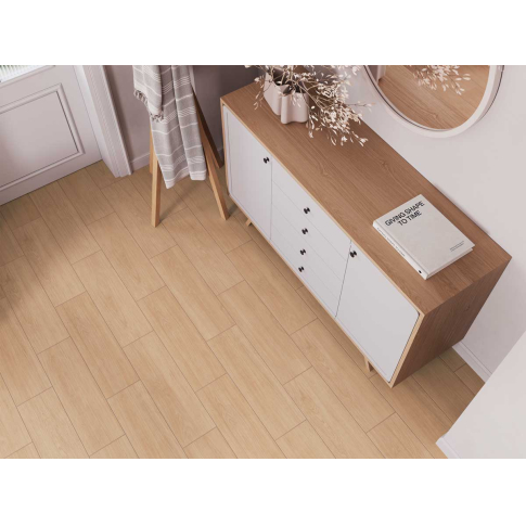 Amberwood светло-бежевый 18,5x59,8 керамический гранит матовый структурный 17902 - картинка 3
