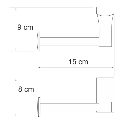 Leine K-5096WHITE Держатель туалетной бумаги - картинка 3