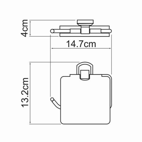 Oder K-3025 Держатель туалетной бумаги - картинка 4