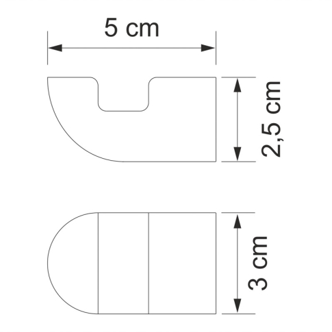 Kammel K-8323WHITE Крючок - картинка 3