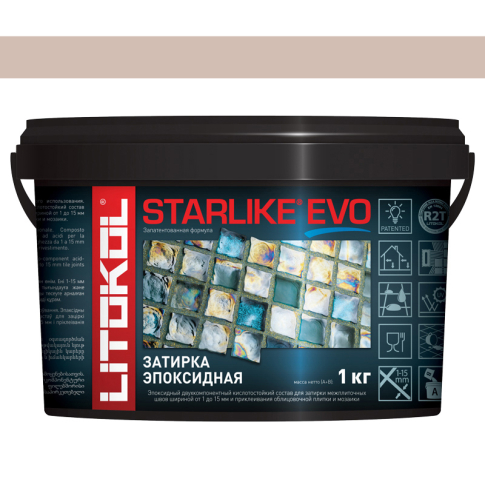Фуга Starlike Evo 500 Rosa Cipria 1 кг  - картинка 1