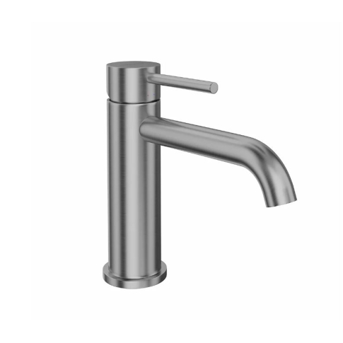 Смеситель для раковины ETERNA однорычажный без донного клапана 3/8, нержавеющая сталь 69612XKM.50.050																														 - картинка 1