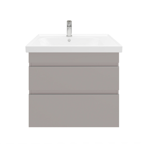Тумба подвесная SARGAS 70 под умыв-к Cerastyle Frame 70, МЕРИНОС матовый, LS-WCAB-70-416 - картинка 4