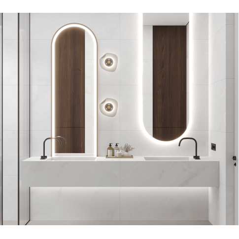 Bernini Bianco белый 60x119,5 керамический гранит матовый глянцевые чернила LP6012G0541R - картинка 3