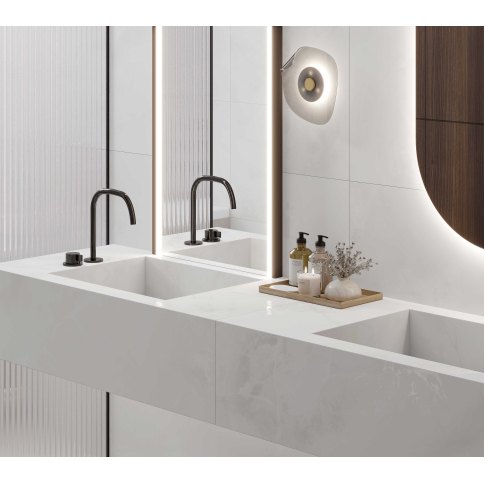 Bernini Bianco белый 60x119,5 керамический гранит матовый глянцевые чернила LP6012G0541R - картинка 4