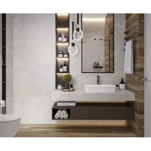Blaze Silver 60x120 керамический гранит матовый карвинг - картинка 2