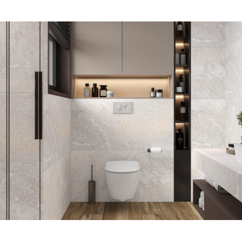 Blaze Silver 60x120 керамический гранит матовый карвинг - картинка 3