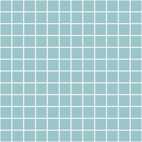 Темари бирюзовый 29,8x29,8 мозаика матовый 20070 - картинка 1