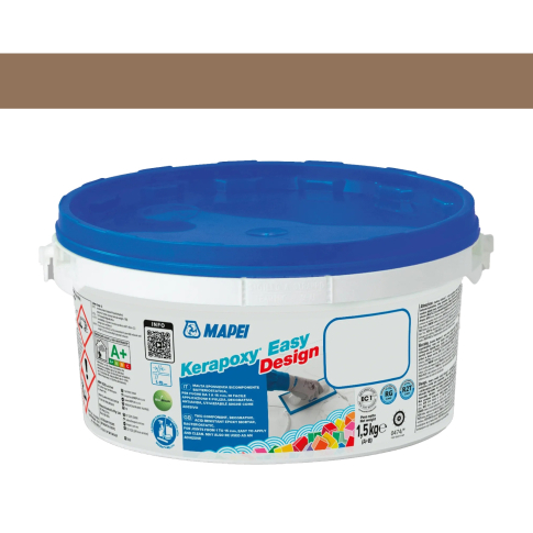 Фуга Mapei Kerapoxy Easy Design 1,5 кг золотистый песок 135 - картинка 1