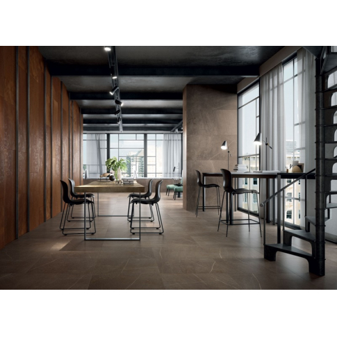 Контемпора Бёрн 33x120 ступень угловая правая патинированный 620070000673 - картинка 6