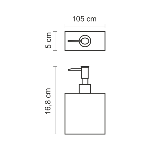 Schunter K-88299 Дозатор для жидкого мыла - картинка 2