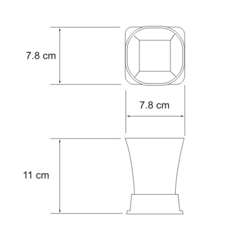 Amper K-5428 Стакан для зубных щеток - картинка 3