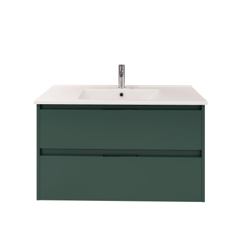 Тумба подвесная NORMA 100 под умыв-к Creavit SU 100, олива нордик матовый, LNO-WCAB-100-415 - картинка 7