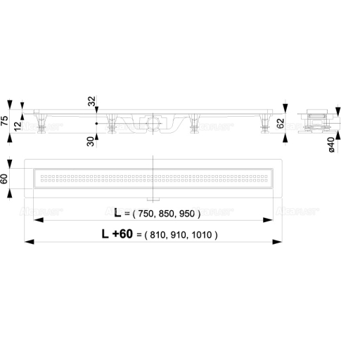 Трап для душа Simple APZ9-850M - картинка 3