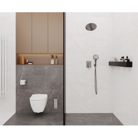 Antico Pearl серый светлый 60x60 керамический гранит матовый карвинг LP6060G0081R - картинка 8