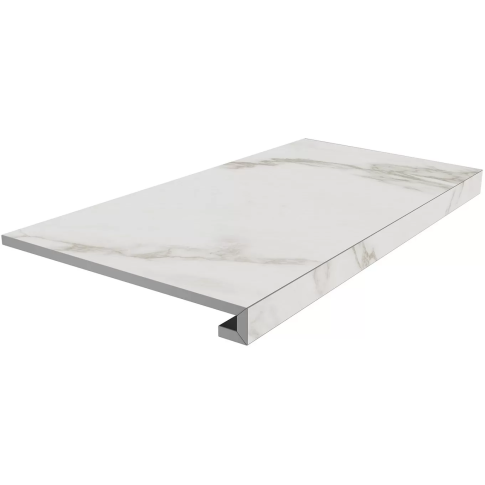 Монте Тиберио серый светлый 33x80 ступень фронтальная клееная матовый SG850190R\GCF - картинка 1