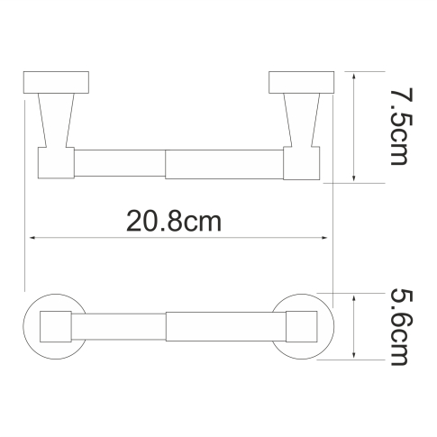 Isen K-4022 Держатель туалетной бумаги - картинка 4