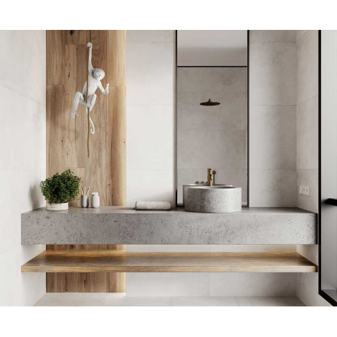 Illusion Blanco 80x80 керамический гранит матовый (ghr) глосси инк - картинка 3