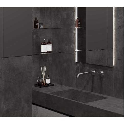 Festa Grafite темно-серый 60x119,5 керамический гранит матовый глянцевые чернила LP6012G0621R - картинка 2