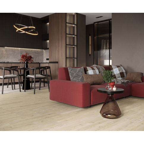 Renova Crema кремовый 20x80 керамический гранит матовый - картинка 2