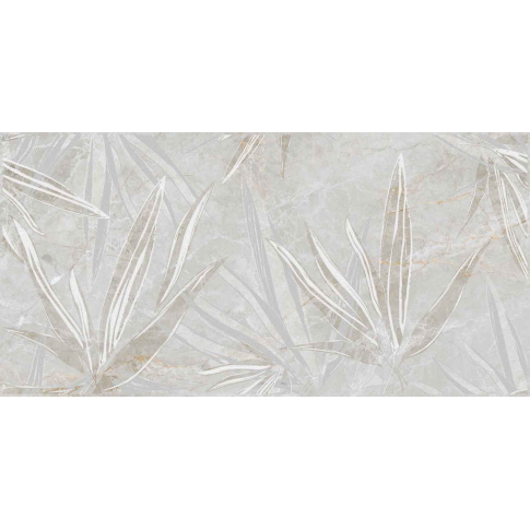 Poeme листья кремовый 30x60 декор матовый - картинка 4