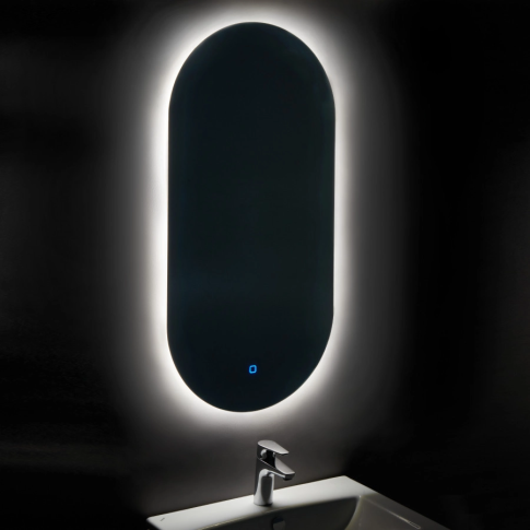 Зеркало Альто 110*60 см с LED-подсветкой, диммером - картинка 6