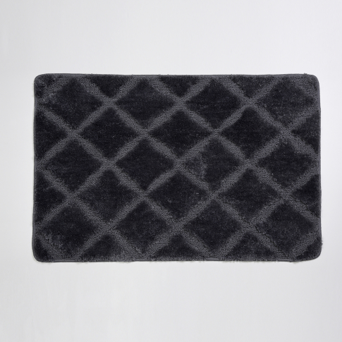 Lippe BM-6512 Charcoal Gray Коврик для ванной комнаты - картинка 1