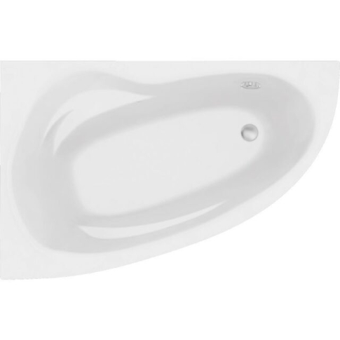 Emilia ванна акриловая левая 150х95 с ножками + Emilia экран для ванны 150 - картинка 1