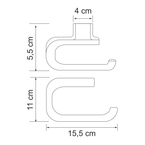 Kammel K-8396 Держатель туалетной бумаги - картинка 4