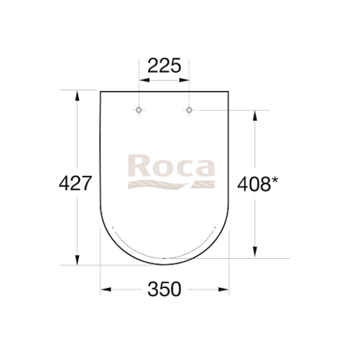 Сиденье с крышкой GAP для унитаза RIM - картинка 2